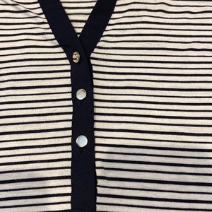 Ann Taylor Med Petite shirt 95 % rayon 5 % spandex Golf shirt